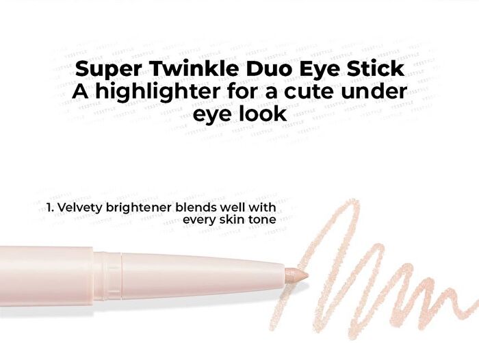 Sugar Twinkle Duo Eye Stick - 3 Colors - #01 Dewy Nude