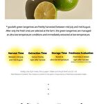 Green Tangerine Vita C Dark Spot Care Serum Mask Set - 28g x 5pcs