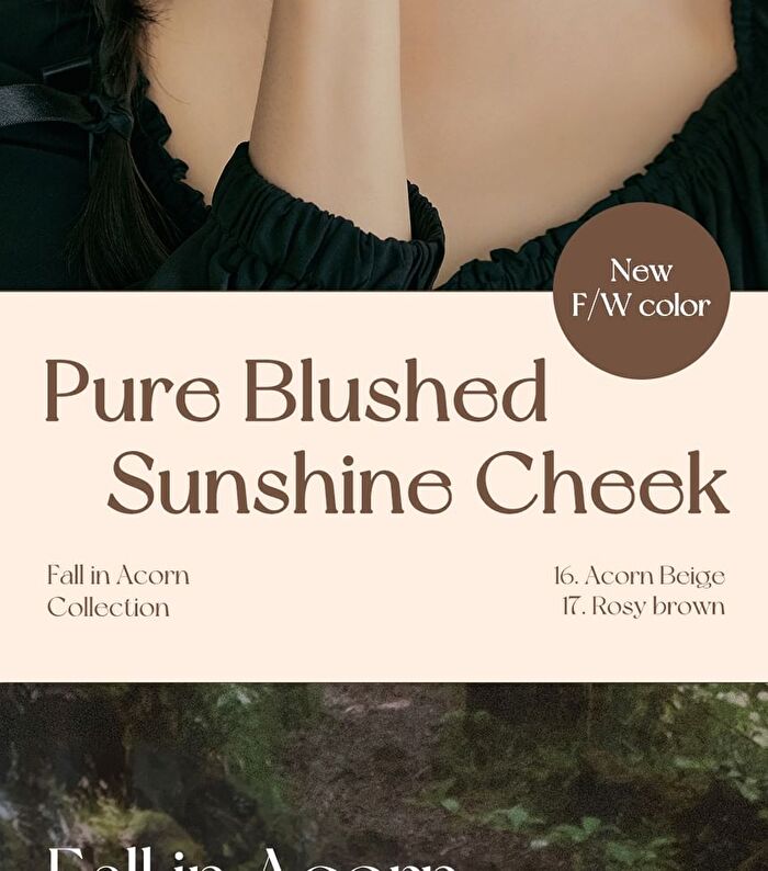 peripera Pure Blushed Sunshine Cheek - 13 Colors - #12 Sunny Pink