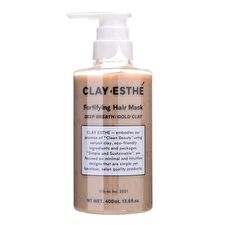 Clay Esthe Fortifying Hair Mask Deep Breath: Gold Clay - 400ml