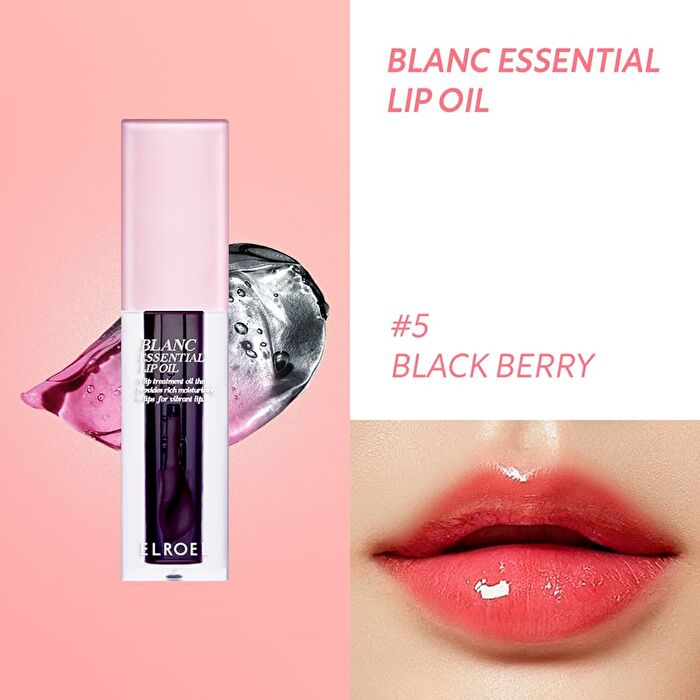 Blanc Essential Lip Oil - 5 Colors - #02 Raspberry