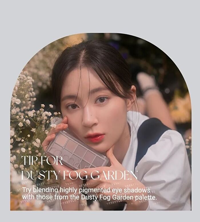 romand Better Than Palette The Secret Garden - 9 Types - #08 Peach Dahlia Garden