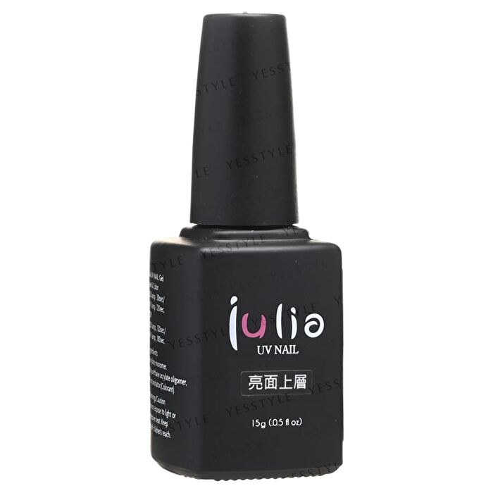 Julia Clear UV Nail Top Coat - 15g
