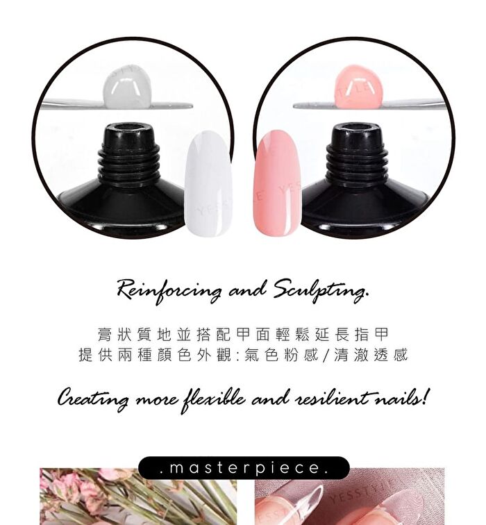 Clear Poly Gel For Nail Extension - 30ml