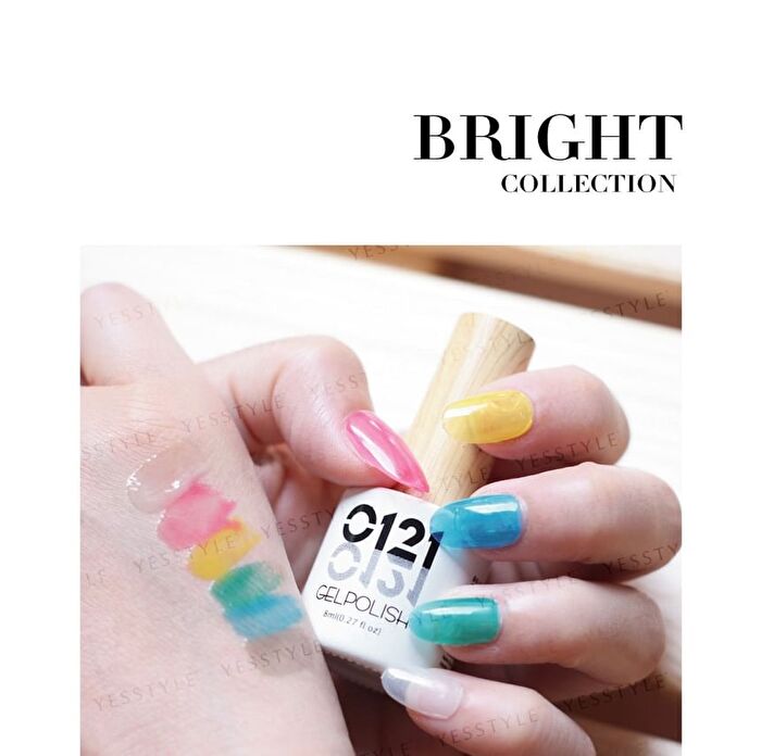 0121 Nail Gel Polish Bright Collection 202 Pink - 8ml