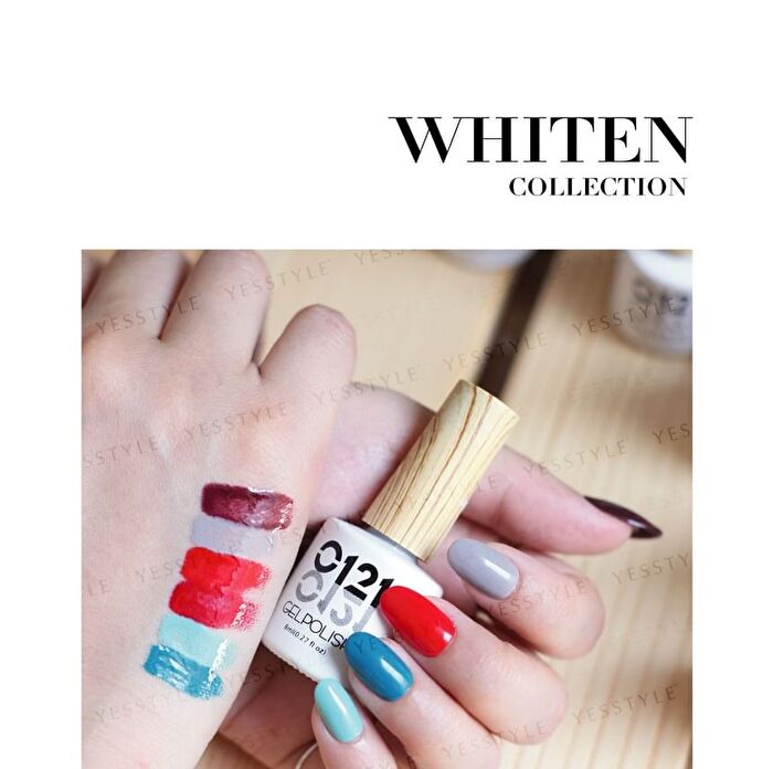 0121 Nail Gel Polish Whiten Collection 319 Dark Brown - 8ml