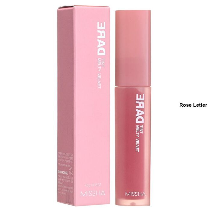 Dare Tint Melty Velvet - 6 Colors - Rose Letter
