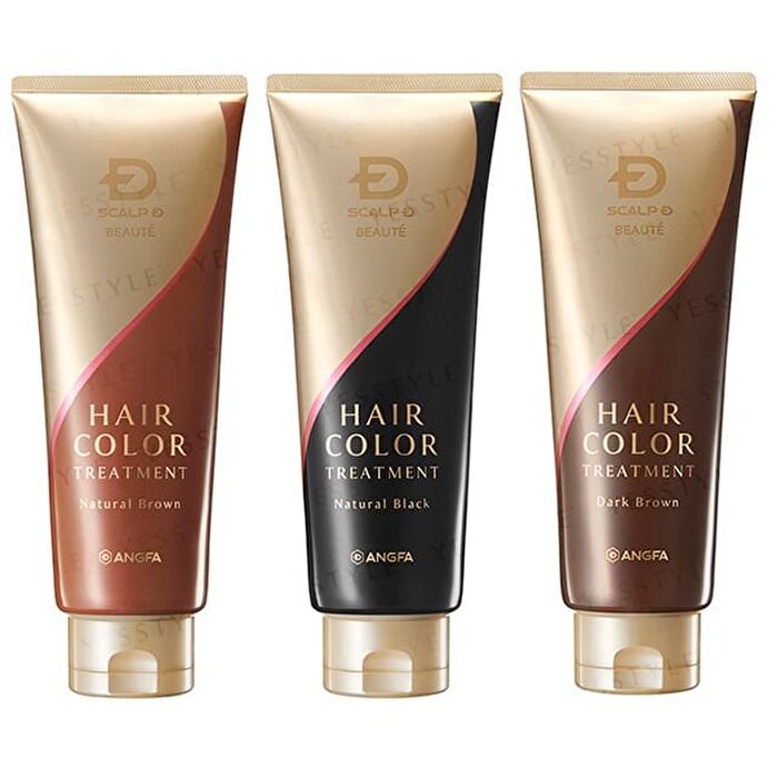 Scalp-D Beaute Hair Color Treatment - Natural Black - 200g