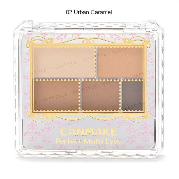 Canmake Perfect Multi Eyes - 07 Weekend Orange