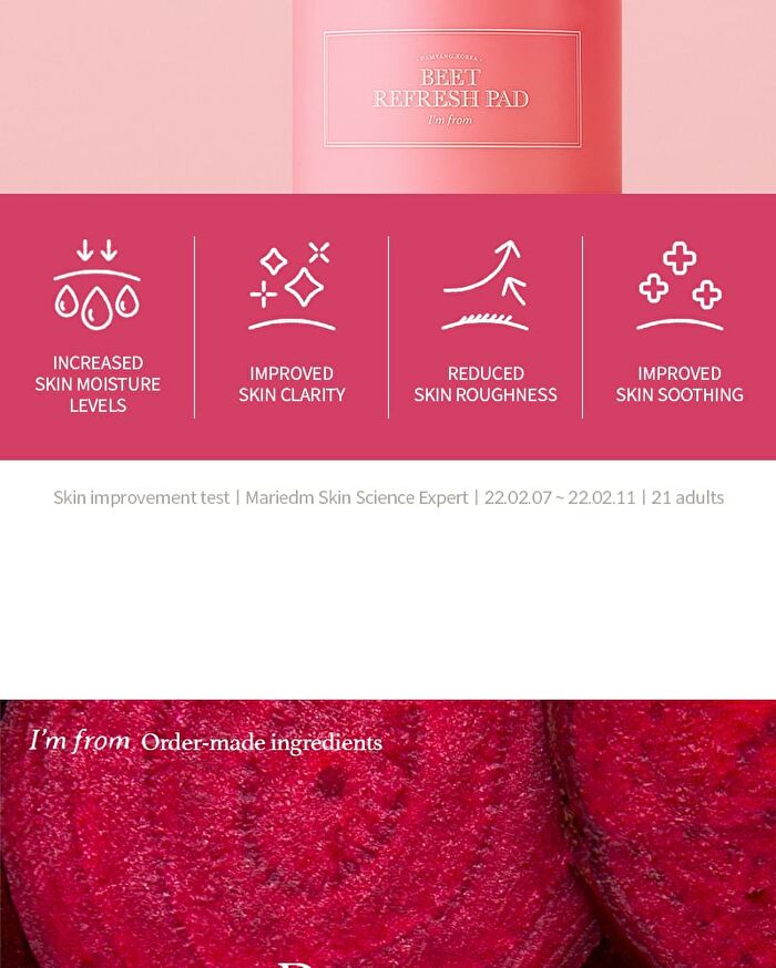 I\'m from Beet Refresh Pad - 2022 Version - 60 pads