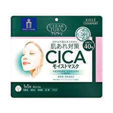 Clear Turn CICA Moist Mask - 40 pcs