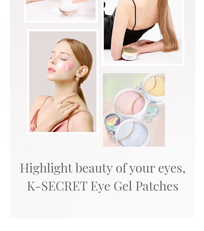 Ksecret Eye Gel Patches - 3 Types - Instant Relief