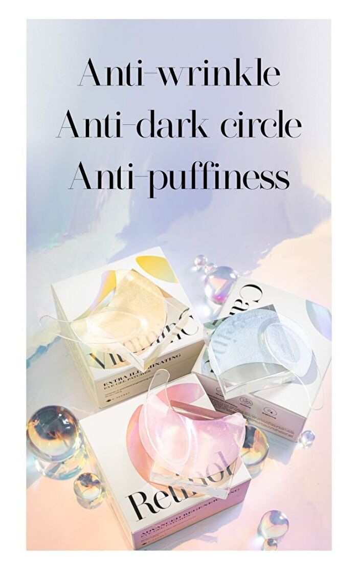 Ksecret Eye Gel Patches - 3 Types - Instant Relief