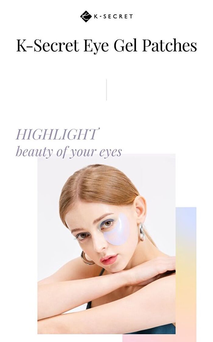 Ksecret Eye Gel Patches - 3 Types - Instant Relief