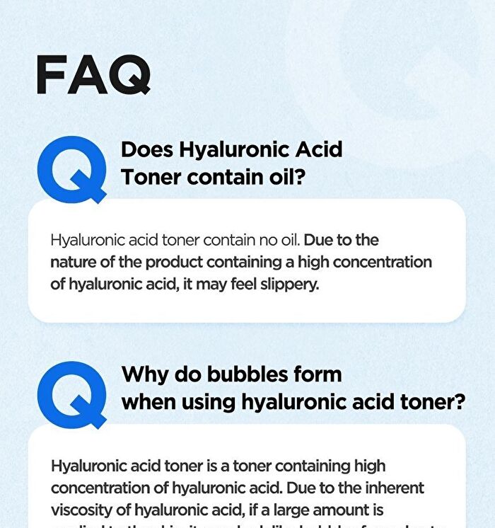 Hyaluronic Acid Toner - New Version - 200ml