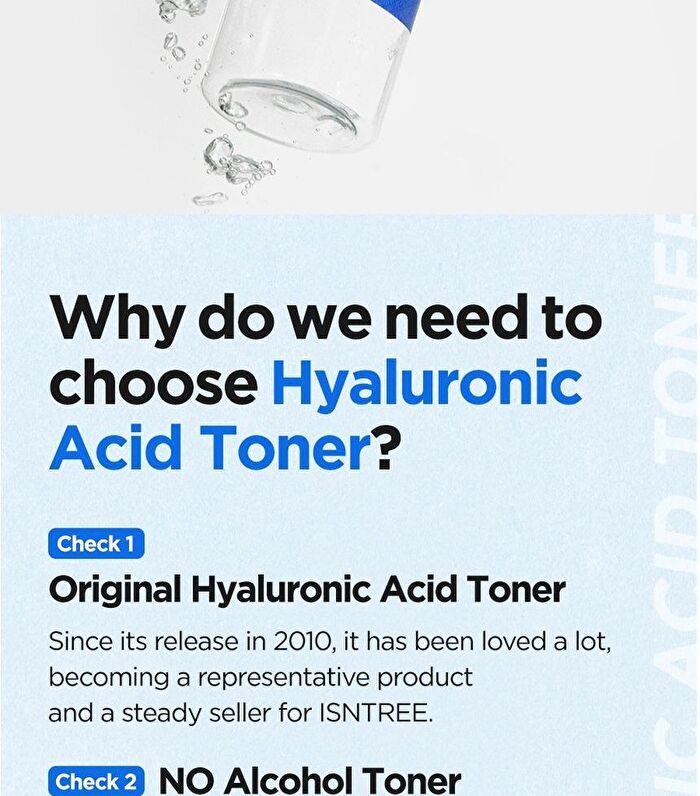Hyaluronic Acid Toner - New Version - 200ml