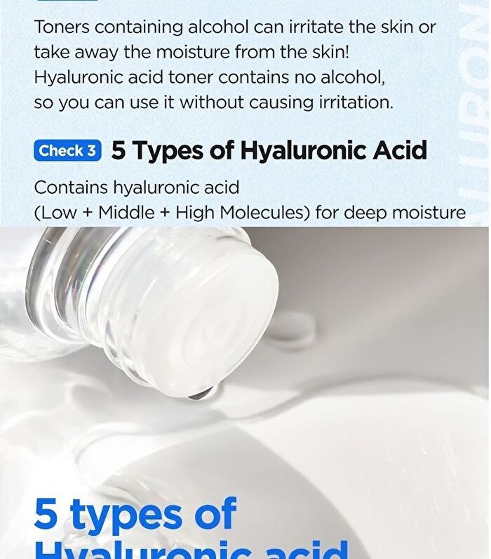 Hyaluronic Acid Toner - New Version - 200ml
