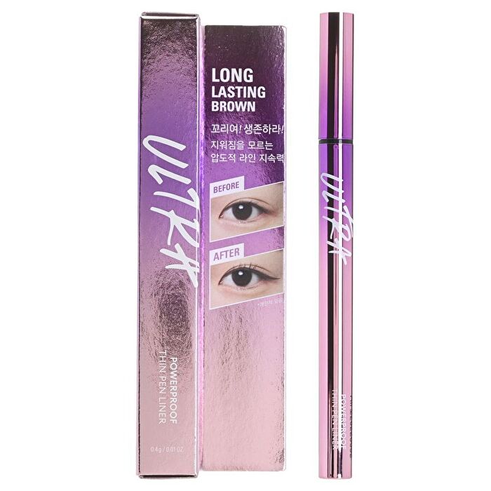 Ultra Powerproof Thin Pen Liner - 3 Colors - Brown