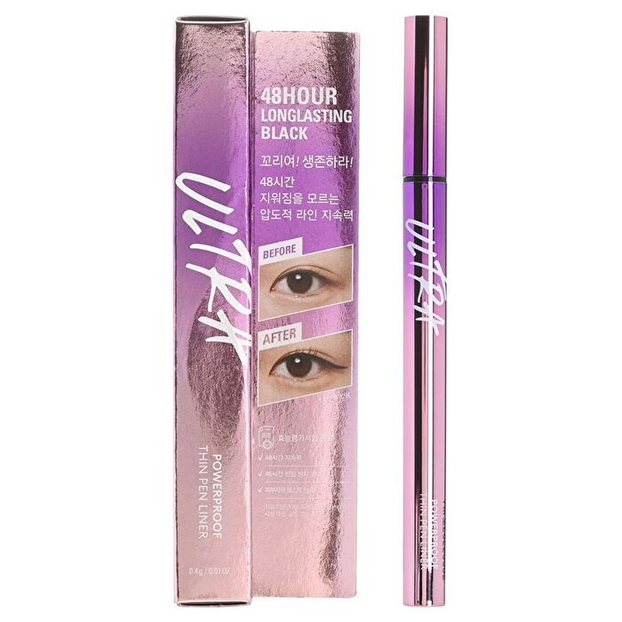 Ultra Powerproof Thin Pen Liner - 3 Colors - Black