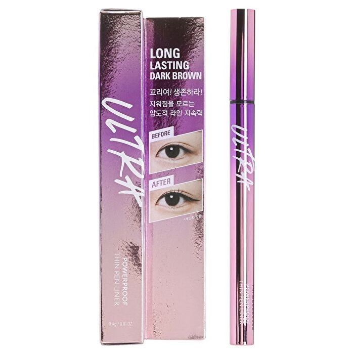 Ultra Powerproof Thin Pen Liner - 3 Colors - Black
