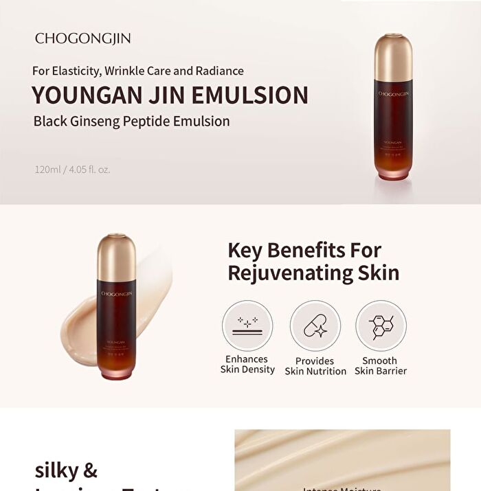 Chogongjin Youngan Jin Emulsion - 2022 Version - 120ml