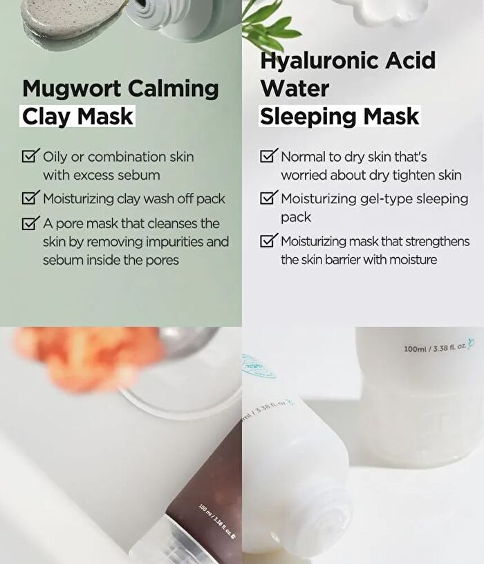 Mugwort Calming Clay Mask - New Version - 100ml