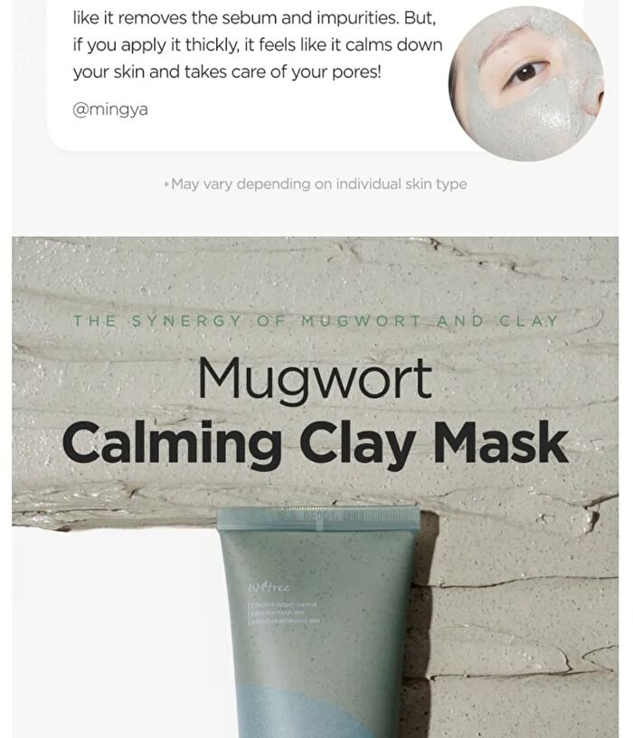 Mugwort Calming Clay Mask - New Version - 100ml