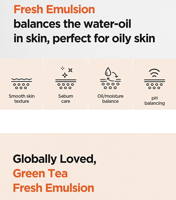 Green Tea Fresh Emulsion 120ml - New Version - 120ml