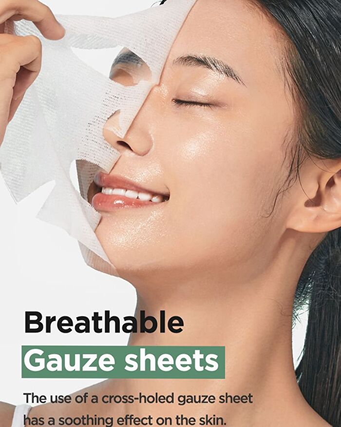 Mugwort Calming Gauze Mask Set - New Version - 23g x 10 sheets