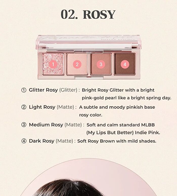 Daily Basic Palette - 7 Types - #04 Coral