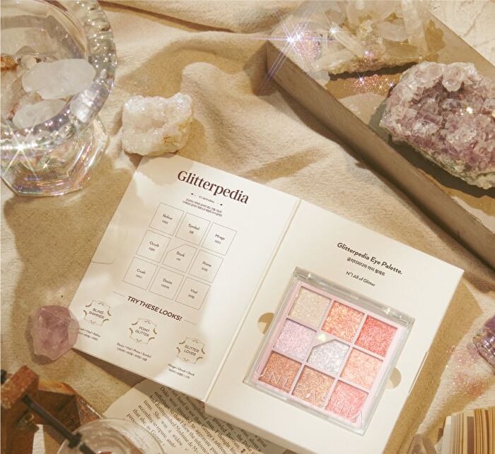 Glitterpedia Eye Palette - 7 Types - N°7 All of Peach Ade
