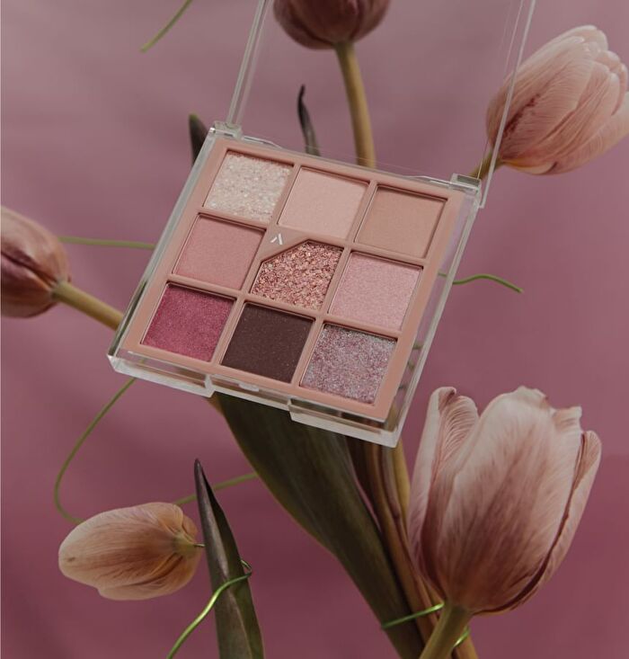 Glitterpedia Eye Palette - 7 Types - N°7 All of Peach Ade