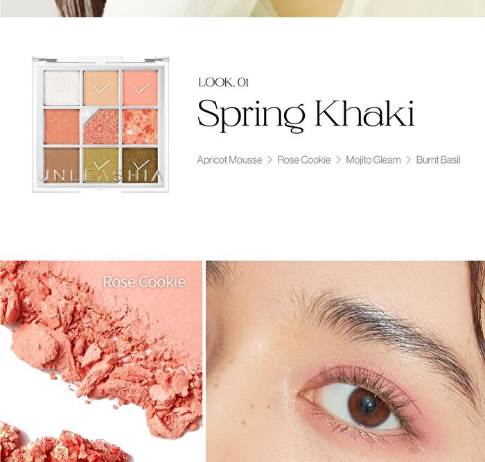 Glitterpedia Eye Palette - 7 Types - N°7 All of Peach Ade