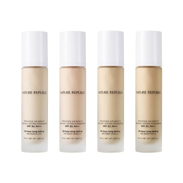 Provence Air Skin Fit One Day Lasting Foundation - 4 Colors - #Y21 Pure Vanilla