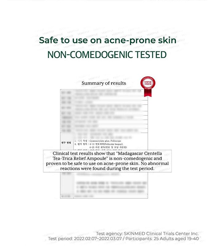 SKIN1004 Madagascar Centella Tea-Trica Relief Ampoule - 100ml