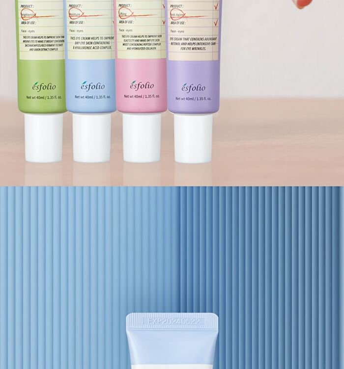 esfolio Eye Cream - 4 Types - Retinol Vital