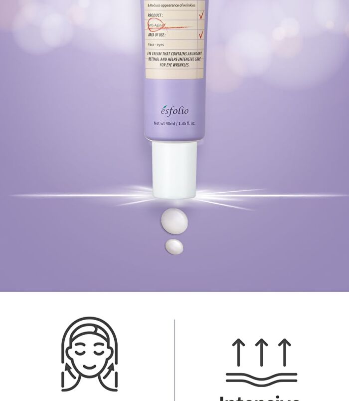 esfolio Eye Cream - 4 Types - Retinol Vital