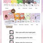 esfolio Niacinamide With Black Bean Essence Mask Sheet Set - 10 sheets