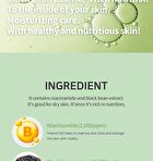 esfolio Niacinamide With Black Bean Essence Mask Sheet Set - 10 sheets