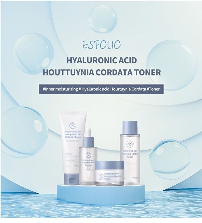 esfolio Hyaluronic Acid Houttuynia Cordata Toner - 150ml