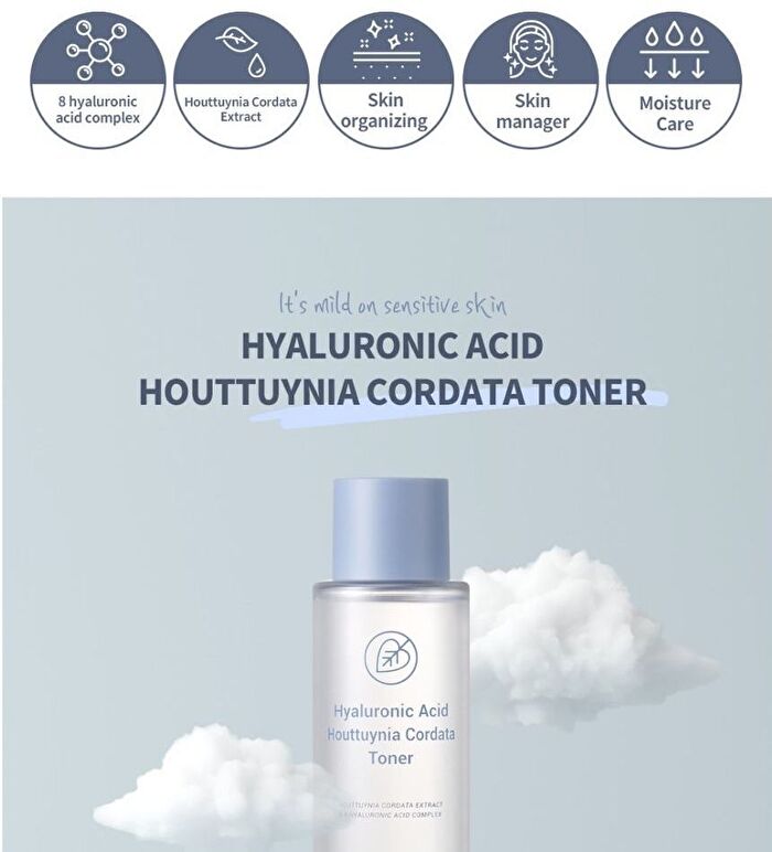 esfolio Hyaluronic Acid Houttuynia Cordata Toner - 150ml