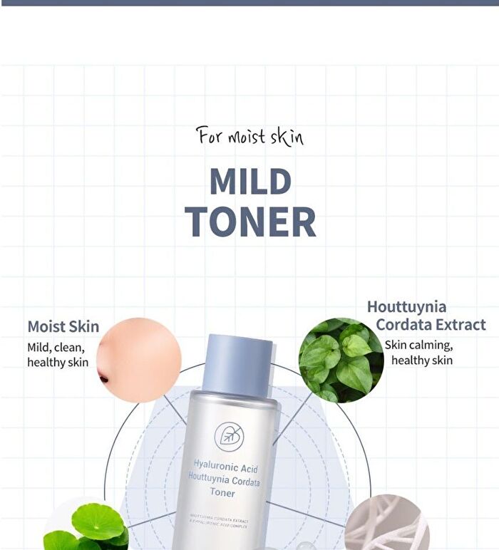 esfolio Hyaluronic Acid Houttuynia Cordata Toner - 150ml