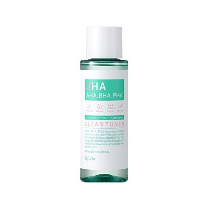 esfolio 3HA Clear Toner - 150ml
