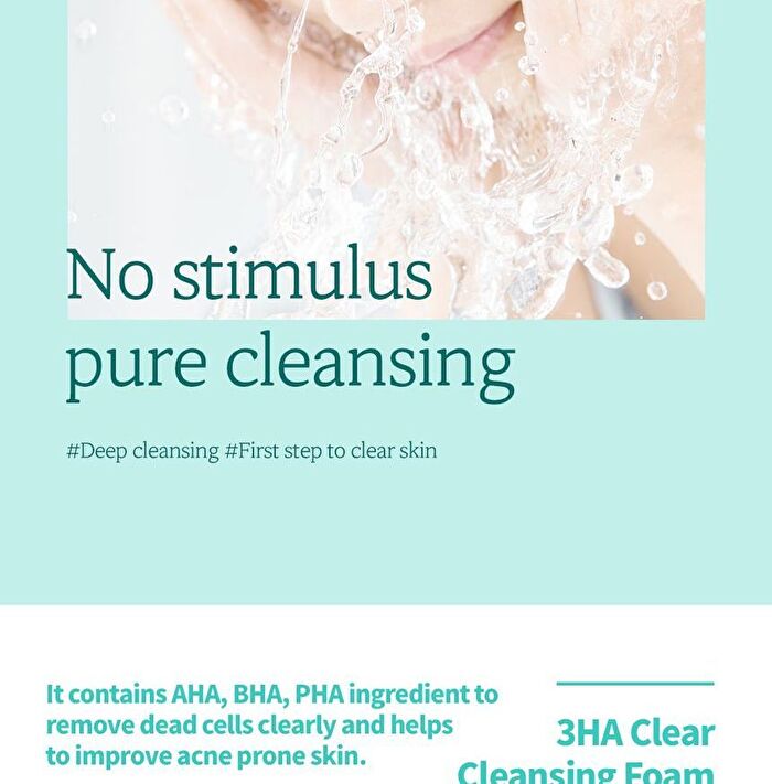 esfolio 3HA Clear Cleansing Foam - 100ml
