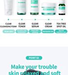 esfolio 3HA Clear Cleansing Foam - 100ml