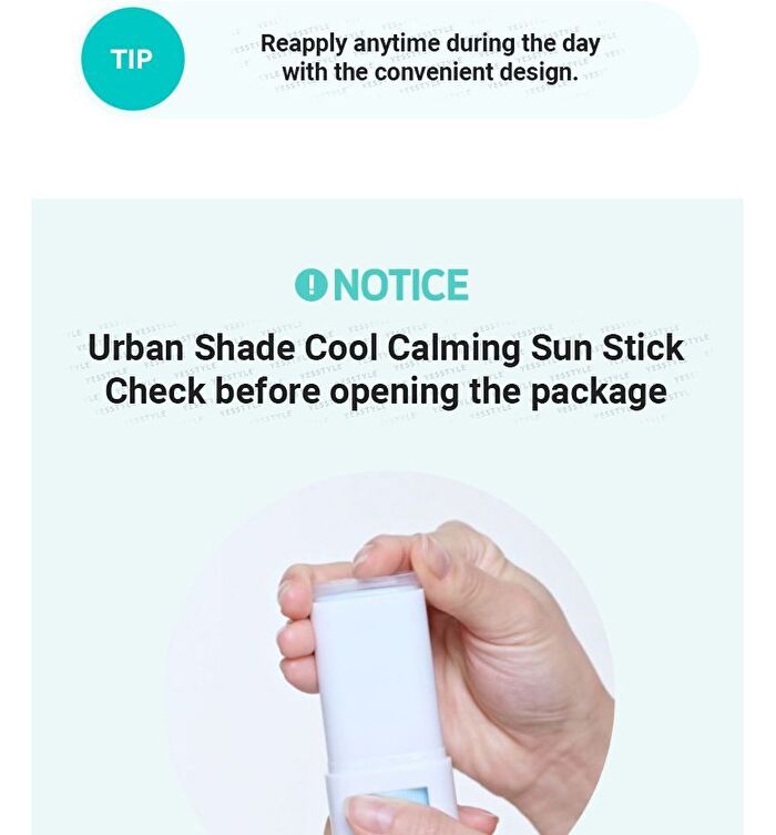 Urban Shade Cool Calming Sun Stick - 20g