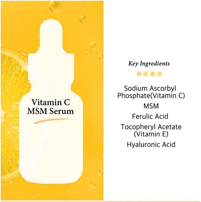 VM Vitamin C MSM Serum - 30ml