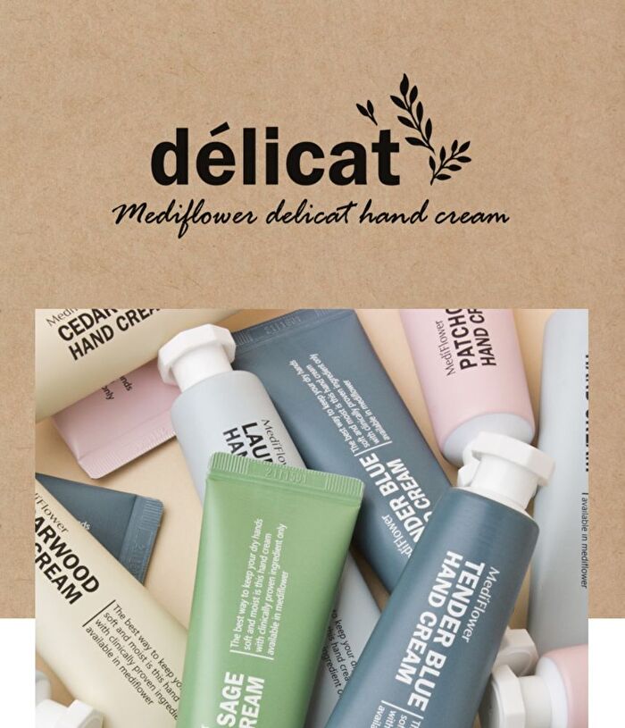 Délicat Hand Cream - 5 Types - Patchouli