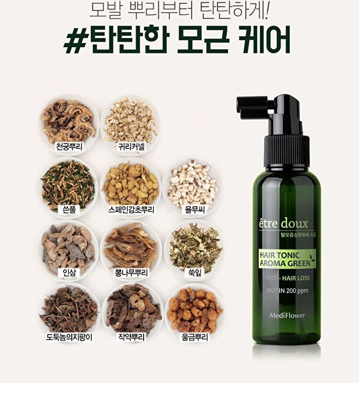 Etre Doux Hair Tonic Aroma Green - 100ml