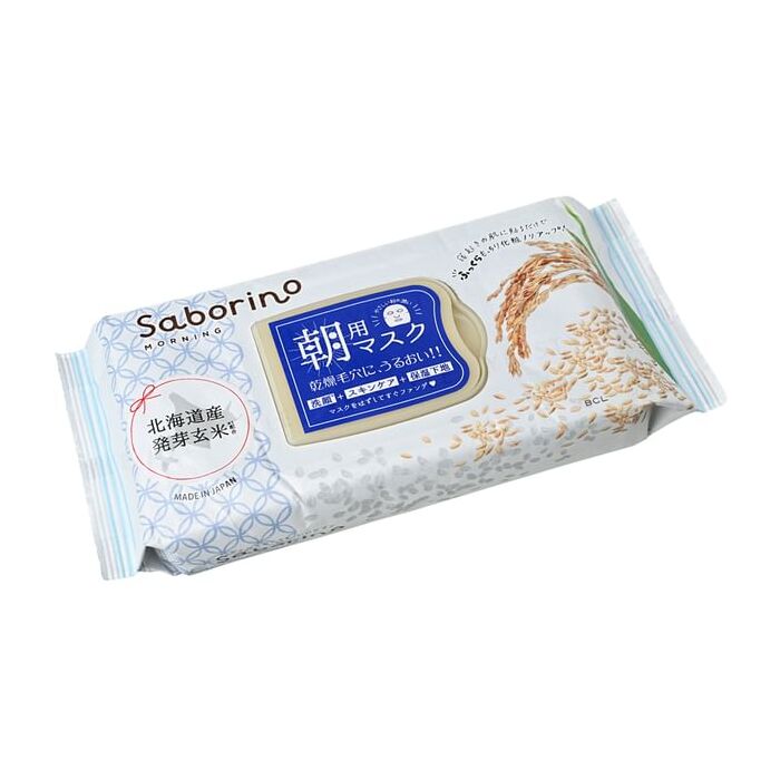 Bcl Saborino Morning Mask Brown Rice - 28 pcs